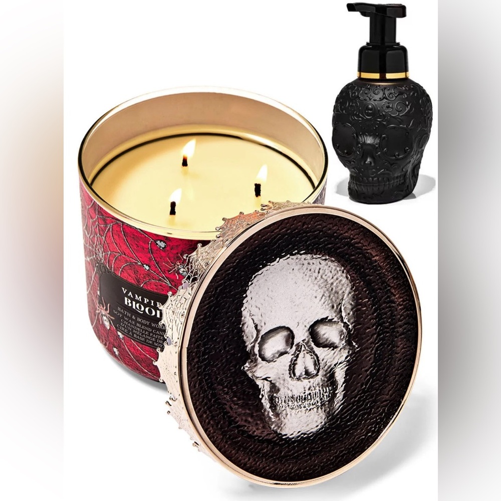 Vampire Blood
Gentle & Clean Foaming Hand Soap & Matching Candle